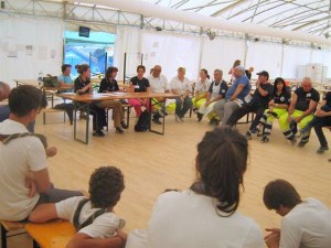 riunione psicologi campo base Psicologi per i Popoli Trentino